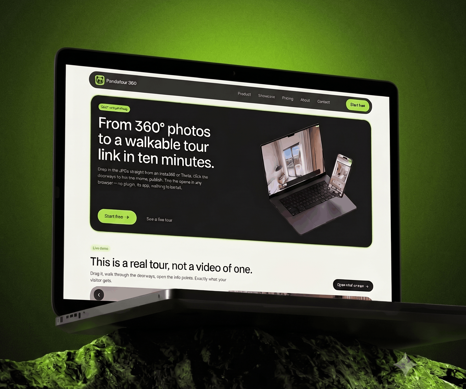 PandaTour360 — kreator wirtualnych spacerów 360°